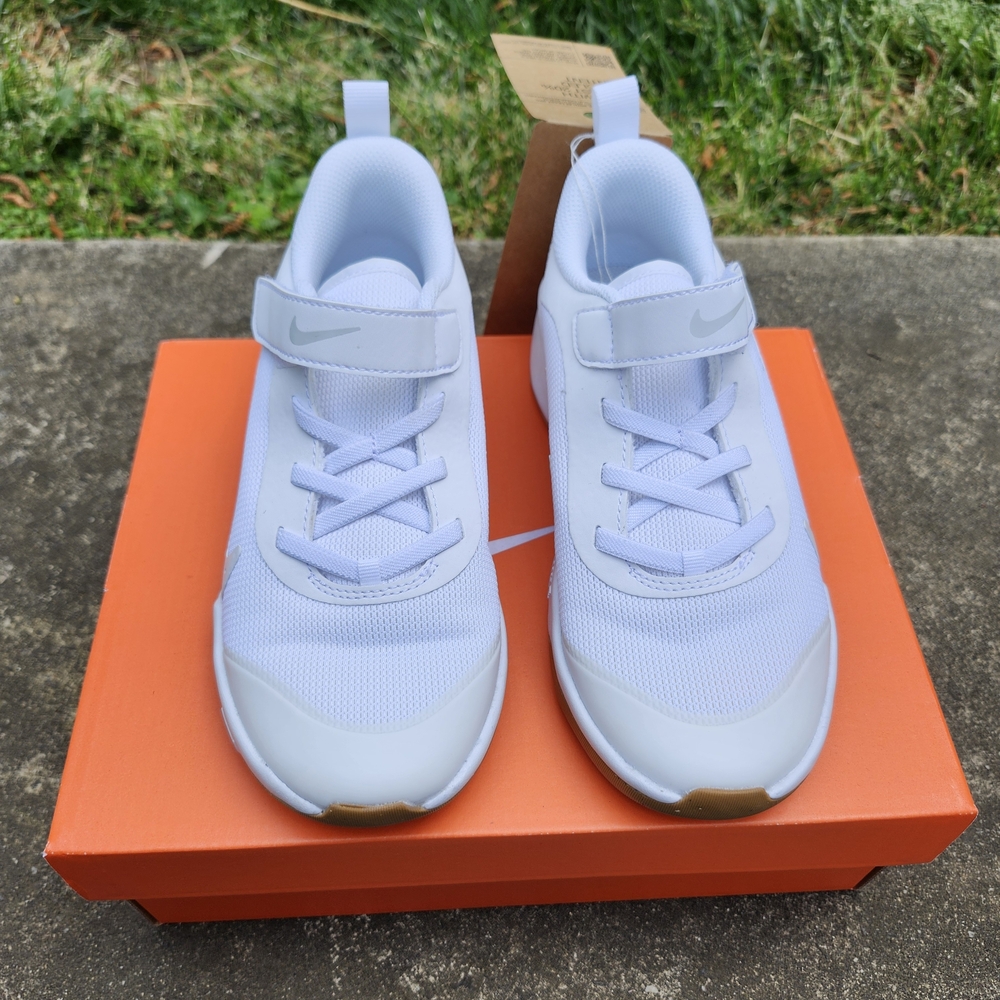 Kids Girls Nike White Sneakers
